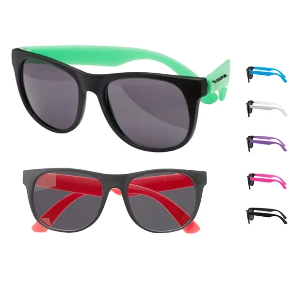 UV Protection Standard Kid Size Plastic Sunglasses