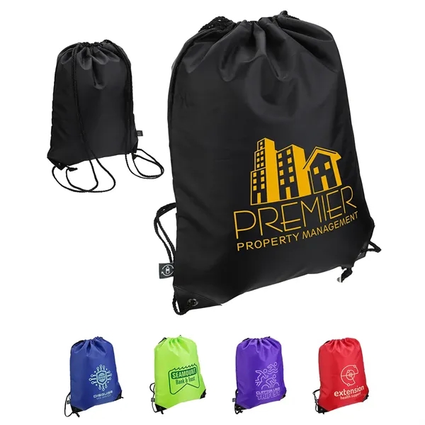 Grab N Go RPET Budget Drawstring Bag