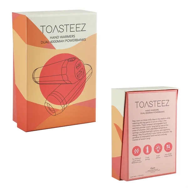 Toasteez 3In1 Handwarmers & Power Bank - Toasteez 3In1 Handwarmers & Power Bank - Image 10 of 10