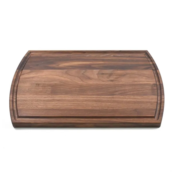 10 1/2" x 16" Walnut Cutting Board with Juice Groove - 10 1/2" x 16" Walnut Cutting Board with Juice Groove - Image 2 of 2