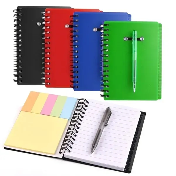 Notebook With Pen And Note - Notebook With Pen And Note - Image 0 of 2