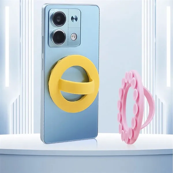 Silicone Phone Grip Ring Holder For Apple Huawei Soft Back - Silicone Phone Grip Ring Holder For Apple Huawei Soft Back - Image 2 of 3