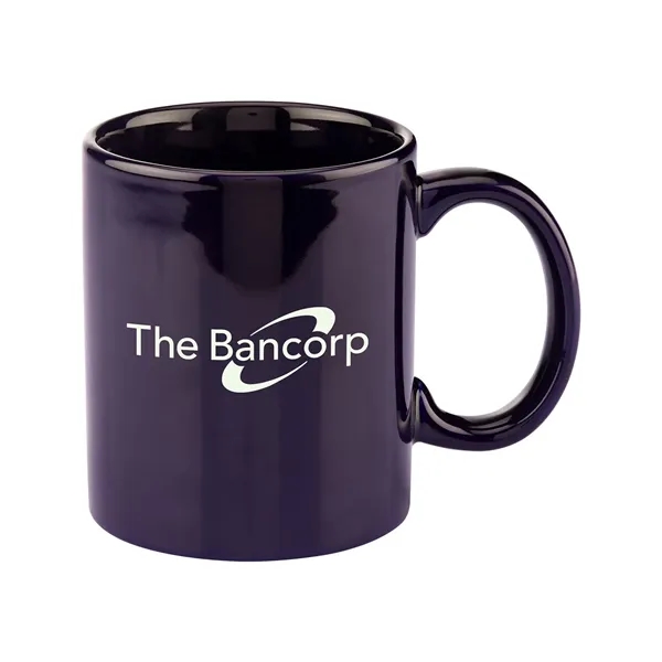 Prime Line. 11 oz. Basic C Handle Ceramic Mug. - Prime Line. 11 oz. Basic C Handle Ceramic Mug. - Image 2 of 6