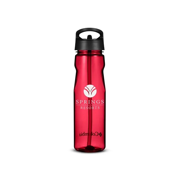 Columbia. 25 oz. Tritan Water Bottle With Straw. - Columbia. 25 oz. Tritan Water Bottle With Straw. - Image 4 of 4