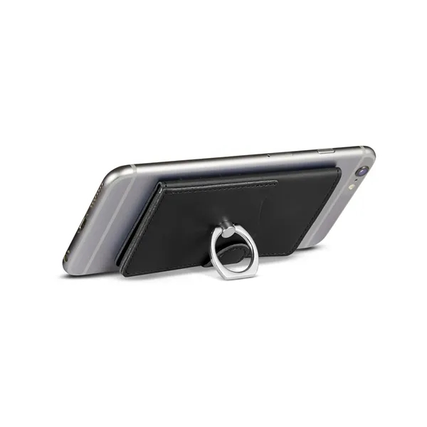 Leeman. Tuscany Dual Card Pocket With Metal Ring. - Leeman. Tuscany Dual Card Pocket With Metal Ring. - Image 0 of 1