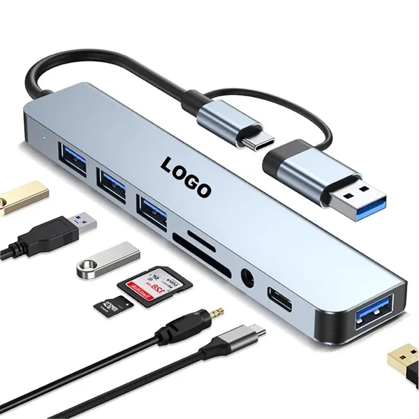 8-Port Usb Hub - 8-Port Usb Hub - Image 0 of 5