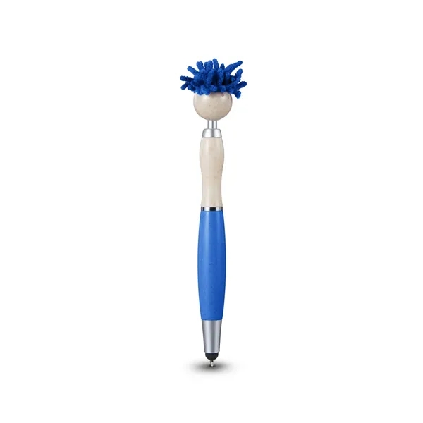 MopToppers. Wheat Straw Screen Cleaner With Stylus Pen. - MopToppers. Wheat Straw Screen Cleaner With Stylus Pen. - Image 1 of 5