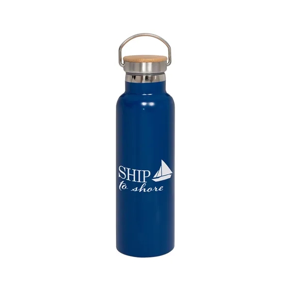 Prime Line. 20 oz. Vacuum Insulated Water Bottle With Bam... - Prime Line. 20 oz. Vacuum Insulated Water Bottle With Bam... - Image 1 of 3