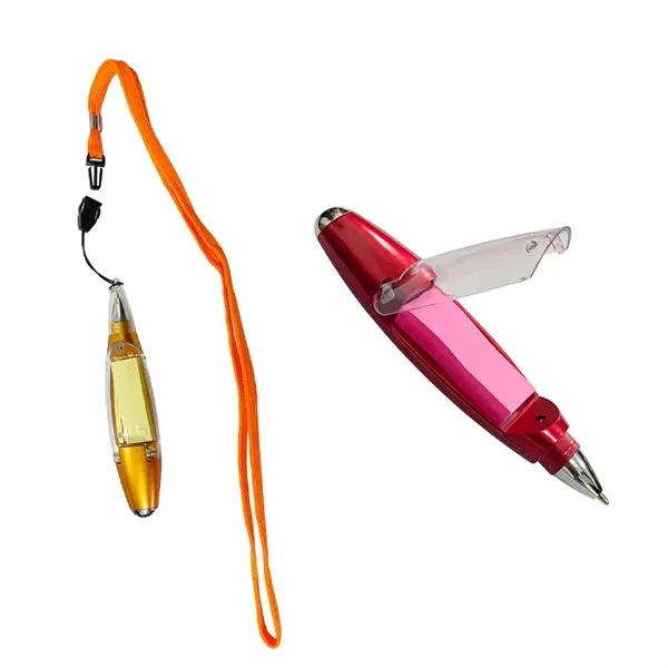 Hanging Ballpoint Pen With Sticker - Hanging Ballpoint Pen With Sticker - Image 1 of 6
