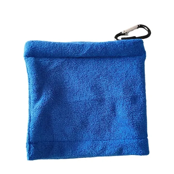 Golf Ball Towel With Clip - Golf Ball Towel With Clip - Image 4 of 4
