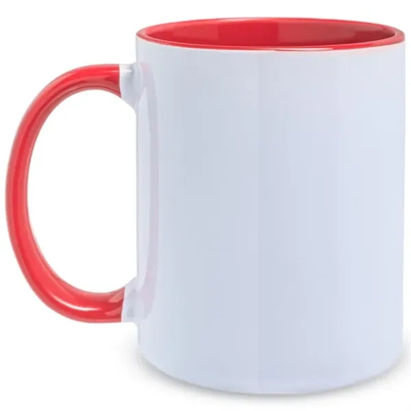 11oz Two Tone Full Color Mugs - 11oz Two Tone Full Color Mugs - Image 5 of 6