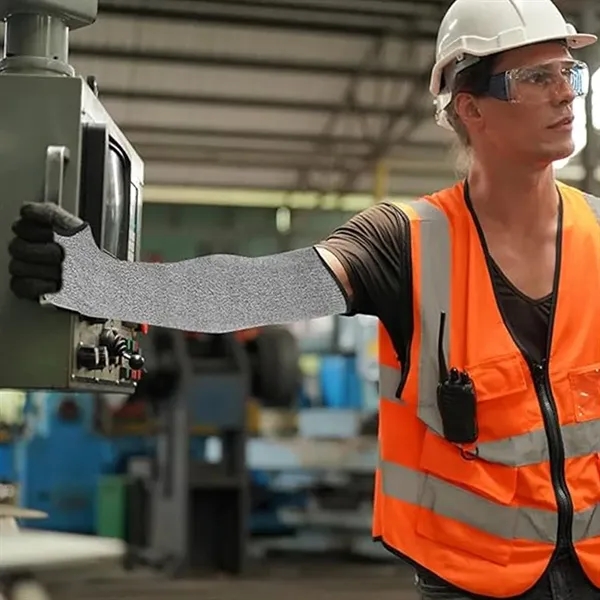 Protective Wear-Resistant Thickened Work Gloves Sleeves - Protective Wear-Resistant Thickened Work Gloves Sleeves - Image 9 of 12