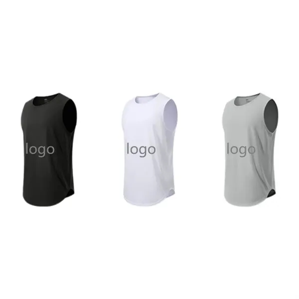 Women And Men's Sleeveless Shirts Quick Dry Workout Tank Top - Women And Men's Sleeveless Shirts Quick Dry Workout Tank Top - Image 0 of 4