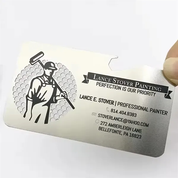Metal Business Card - Metal Business Card - Image 1 of 4