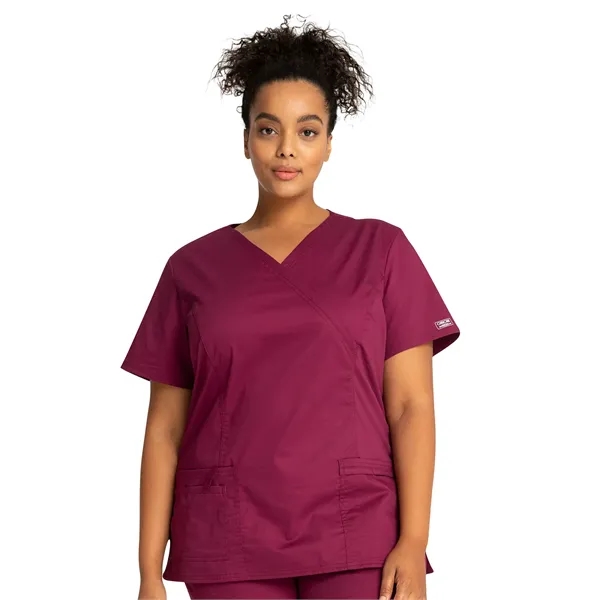 Cherokee - Workwear Core Stretch - Mock Wrap - Cherokee - Workwear Core Stretch - Mock Wrap - Image 17 of 17