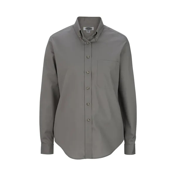 Edwards - Women's One-Pocket Poplin-Long Sleeve - Edwards - Women's One-Pocket Poplin-Long Sleeve - Image 7 of 9