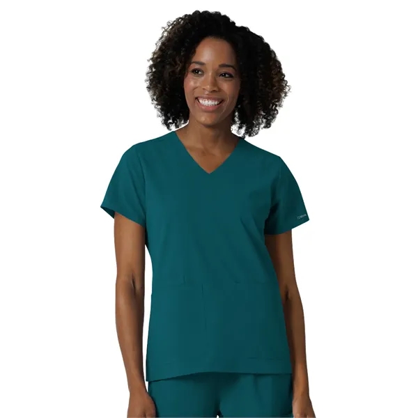 Wink - Nurtur - Women's Three-Pocket V-Neck Scrub Top - Wink - Nurtur - Women's Three-Pocket V-Neck Scrub Top - Image 3 of 17