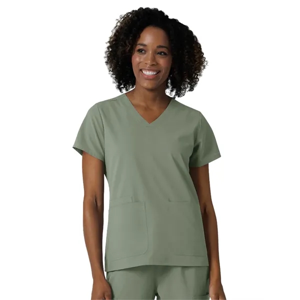 Wink - Nurtur - Women's Three-Pocket V-Neck Scrub Top - Wink - Nurtur - Women's Three-Pocket V-Neck Scrub Top - Image 13 of 17