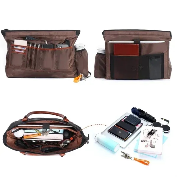 Waterproof Laptop Tote Bag With USB Port For Office - Waterproof Laptop Tote Bag With USB Port For Office - Image 2 of 4