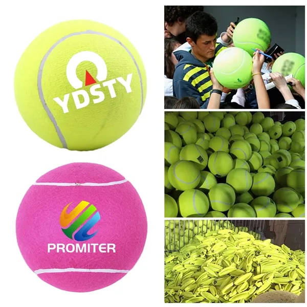 9.5" Inflatable Celebrity Edition Tennis Ball - 9.5" Inflatable Celebrity Edition Tennis Ball - Image 0 of 2