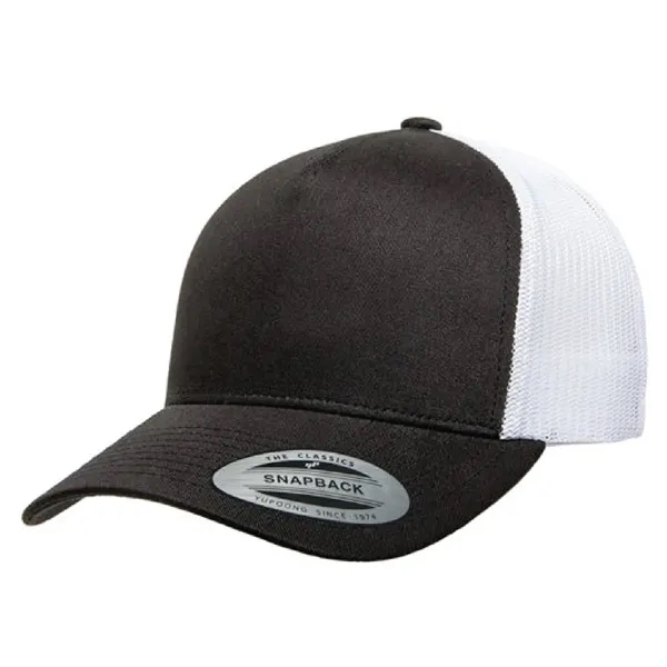 Yupoong 6506 YP Classics Five-Panel Retro Trucker Hat - Yupoong 6506 YP Classics Five-Panel Retro Trucker Hat - Image 17 of 29