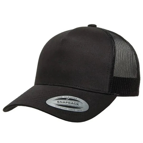Yupoong 6506 YP Classics Five-Panel Retro Trucker Hat - Yupoong 6506 YP Classics Five-Panel Retro Trucker Hat - Image 18 of 29