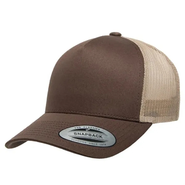 Yupoong 6506 YP Classics Five-Panel Retro Trucker Hat - Yupoong 6506 YP Classics Five-Panel Retro Trucker Hat - Image 19 of 29