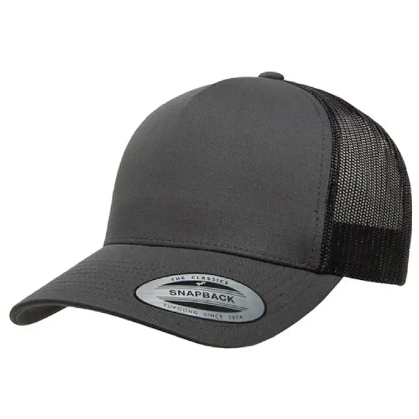 Yupoong 6506 YP Classics Five-Panel Retro Trucker Hat - Yupoong 6506 YP Classics Five-Panel Retro Trucker Hat - Image 20 of 29