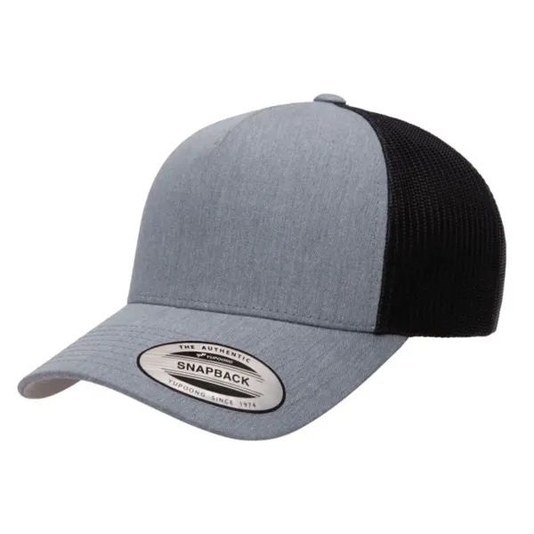 Yupoong 6506 YP Classics Five-Panel Retro Trucker Hat - Yupoong 6506 YP Classics Five-Panel Retro Trucker Hat - Image 22 of 29