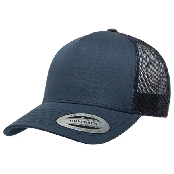 Yupoong 6506 YP Classics Five-Panel Retro Trucker Hat - Yupoong 6506 YP Classics Five-Panel Retro Trucker Hat - Image 25 of 29