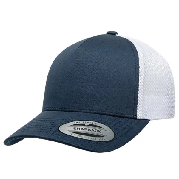 Yupoong 6506 YP Classics Five-Panel Retro Trucker Hat - Yupoong 6506 YP Classics Five-Panel Retro Trucker Hat - Image 26 of 29