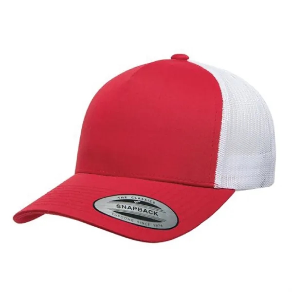 Yupoong 6506 YP Classics Five-Panel Retro Trucker Hat - Yupoong 6506 YP Classics Five-Panel Retro Trucker Hat - Image 27 of 29