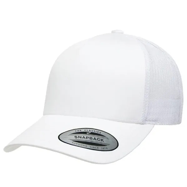 Yupoong 6506 YP Classics Five-Panel Retro Trucker Hat - Yupoong 6506 YP Classics Five-Panel Retro Trucker Hat - Image 29 of 29
