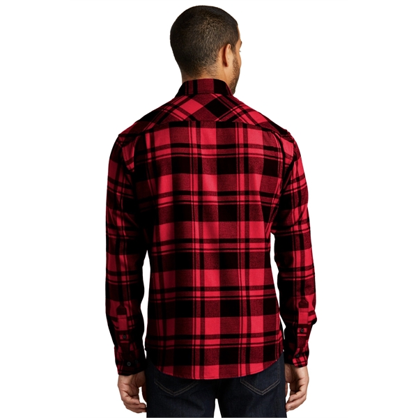 Port Authority Plaid Flannel Shirt. - Port Authority Plaid Flannel Shirt. - Image 15 of 47