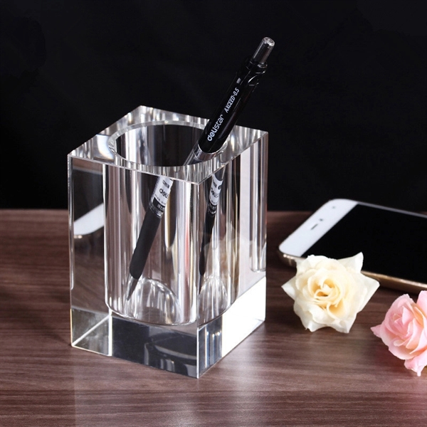 Crystal Executive Pen Holder - Crystal Executive Pen Holder - Image 1 of 1