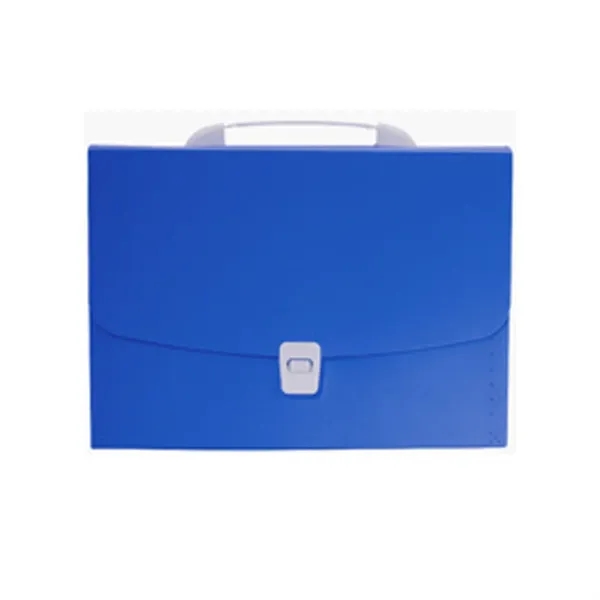 13-Pocket Accordion File Folder with Handle Plastic, A4/Le - 13-Pocket Accordion File Folder with Handle Plastic, A4/Le - Image 6 of 6