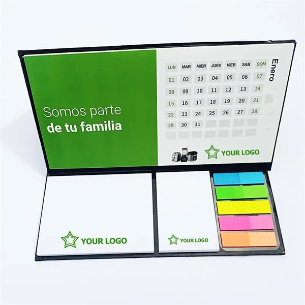 Custom Promotional Calendar With Sticky Notes - Custom Promotional Calendar With Sticky Notes - Image 0 of 2