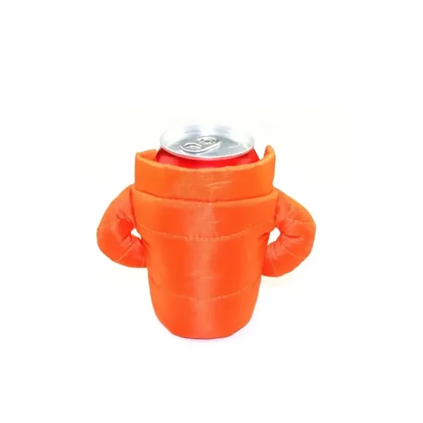 The Insulated Puffy 12 oz Can Cooler Jacket - The Insulated Puffy 12 oz Can Cooler Jacket - Image 1 of 4