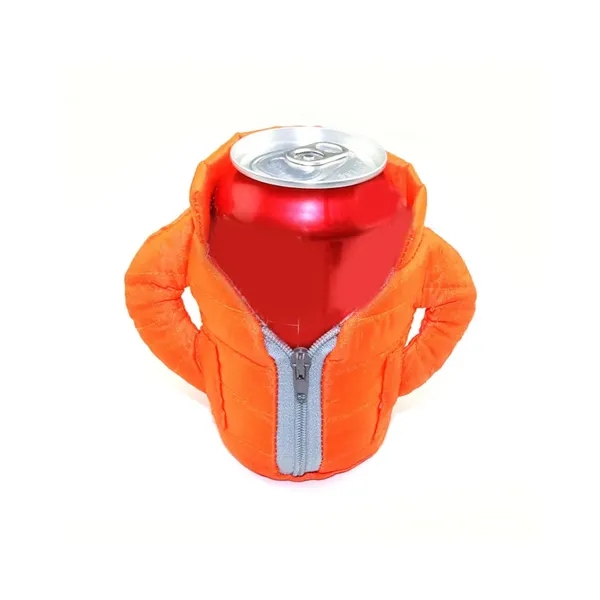 The Insulated Puffy 12 oz Can Cooler Jacket - The Insulated Puffy 12 oz Can Cooler Jacket - Image 4 of 4