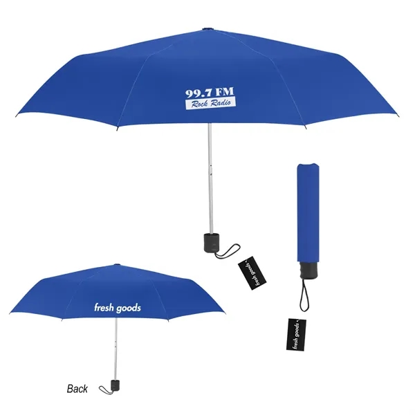 Fresh Goods 42" Arc Budget Telescopic Umbrella - Fresh Goods 42" Arc Budget Telescopic Umbrella - Image 4 of 4