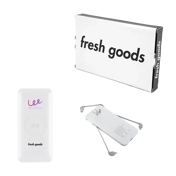 Fresh Goods 5-In-1 Wireless Power Bank - Fresh Goods 5-In-1 Wireless Power Bank - Image 2 of 2