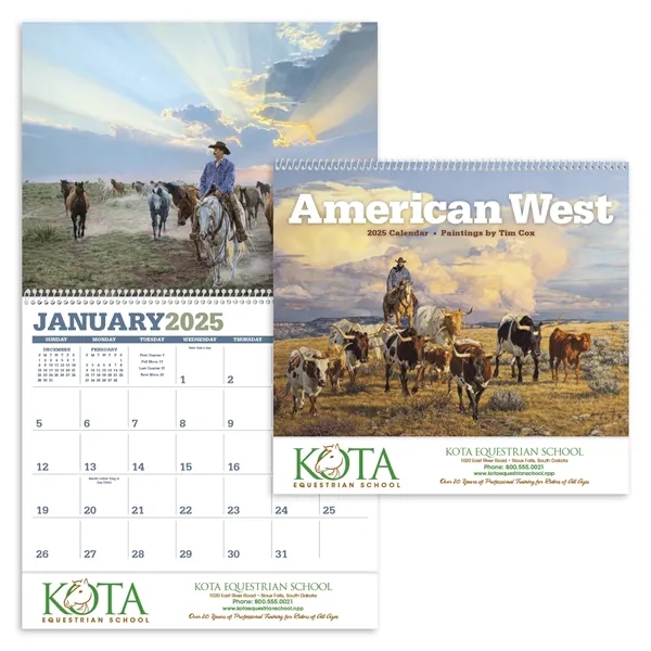 Triumph® Calendars American West by Tim Cox Calendar - Triumph® Calendars American West by Tim Cox Calendar - Image 0 of 2