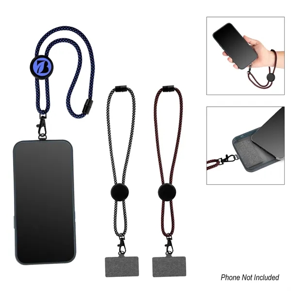 rPET Phone Tether Wristlet - rPET Phone Tether Wristlet - Image 0 of 9