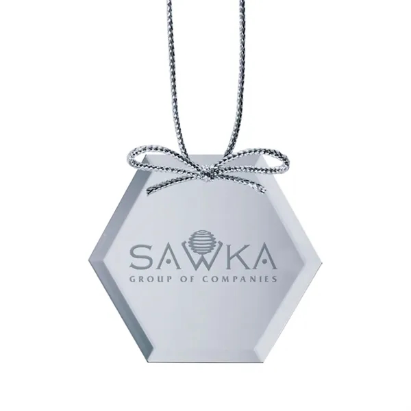 Mirror Ornament - Hexagon