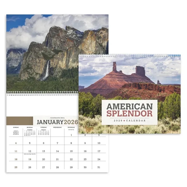 Triumph® Calendars American Splendor Calendar - Triumph® Calendars American Splendor Calendar - Image 8 of 28