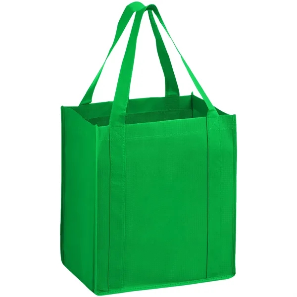 Heavy Duty Non-Woven Shopping Tote Bag w/ Gusset 13"x15"x10" - Heavy Duty Non-Woven Shopping Tote Bag w/ Gusset 13"x15"x10" - Image 3 of 18