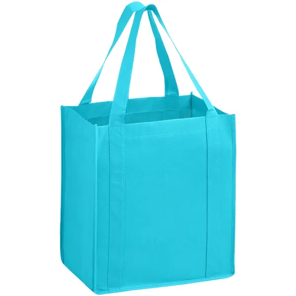 Heavy Duty Non-Woven Shopping Tote Bag w/ Gusset 13"x15"x10" - Heavy Duty Non-Woven Shopping Tote Bag w/ Gusset 13"x15"x10" - Image 7 of 18