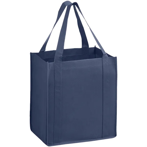 Heavy Duty Non-Woven Shopping Tote Bag w/ Gusset 13"x15"x10" - Heavy Duty Non-Woven Shopping Tote Bag w/ Gusset 13"x15"x10" - Image 10 of 18