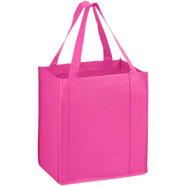 Heavy Duty Non-Woven Shopping Tote Bag w/ Gusset 13"x15"x10" - Heavy Duty Non-Woven Shopping Tote Bag w/ Gusset 13"x15"x10" - Image 12 of 18