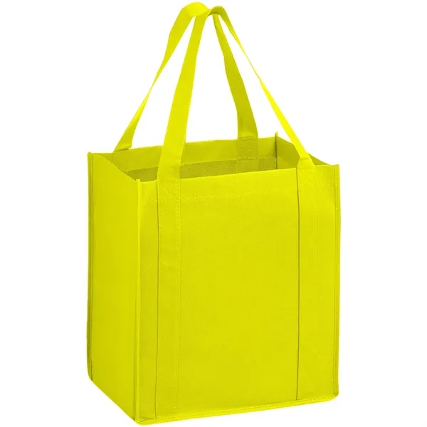Heavy Duty Non-Woven Shopping Tote Bag w/ Gusset 13"x15"x10" - Heavy Duty Non-Woven Shopping Tote Bag w/ Gusset 13"x15"x10" - Image 18 of 18